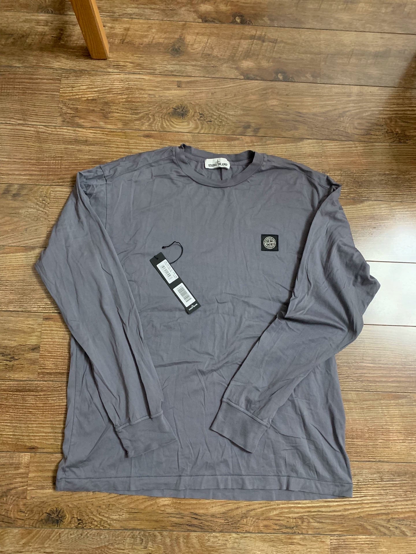 stone island men's long sleeve sweatshirt t-shirt