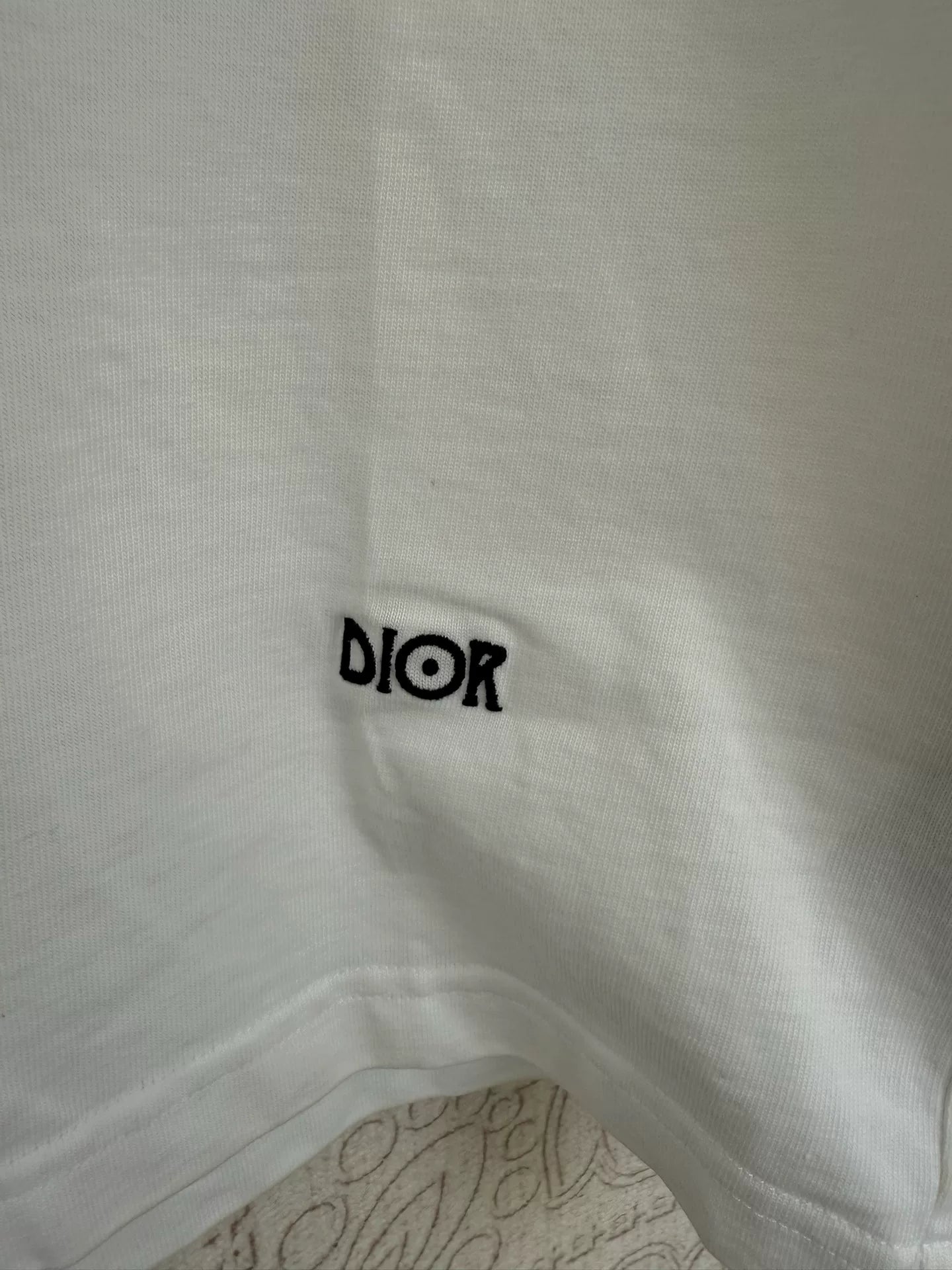 dior x jack kerouac short sleeve shirt