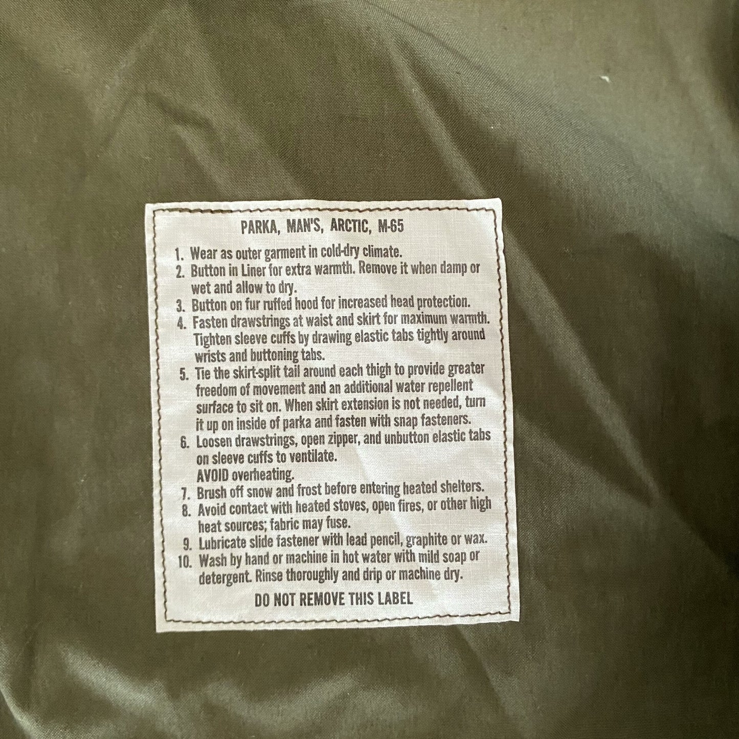 The Real Mccoys M65 Parka