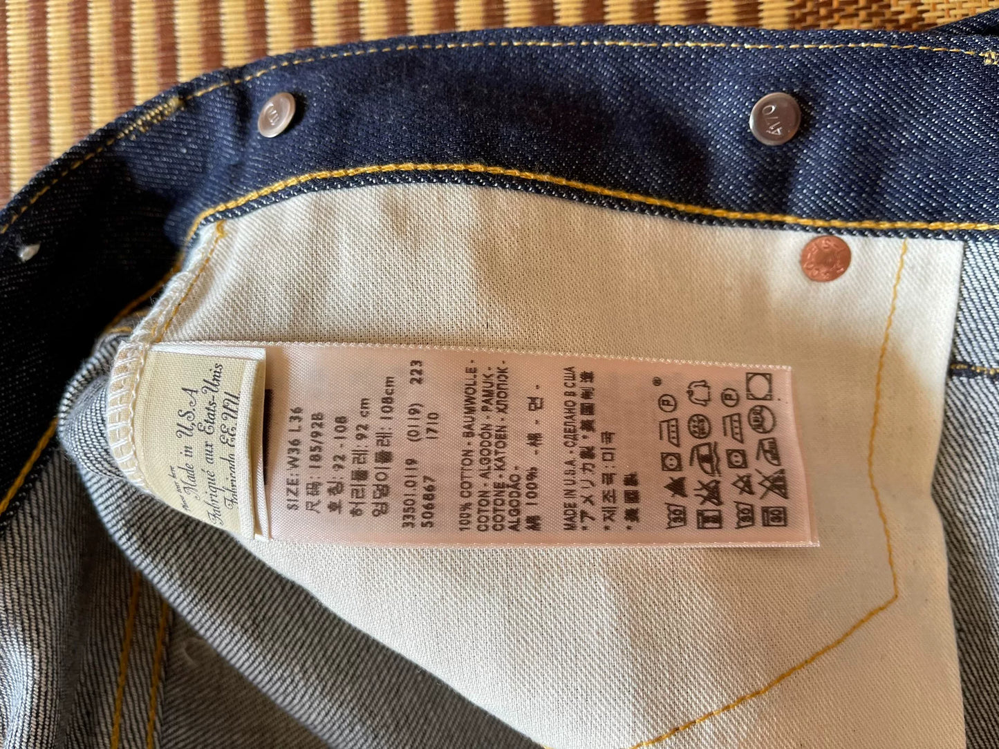 Levi's LVC 1933 33501 Jeans