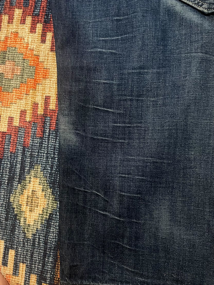 RRL Rare Vintage Washed Distressed Jeans