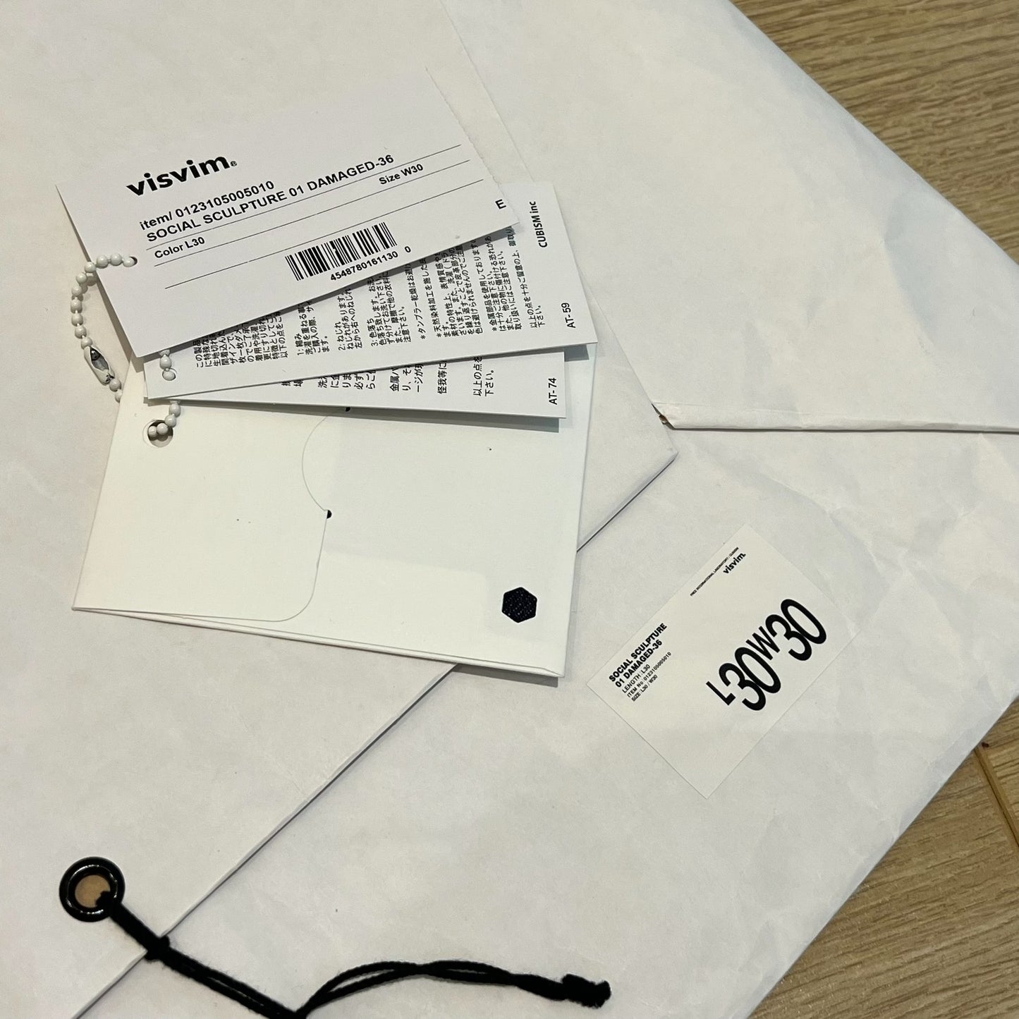 VISVIM 23SS SOCIAL SCULPTURE 01 DAMAGED36