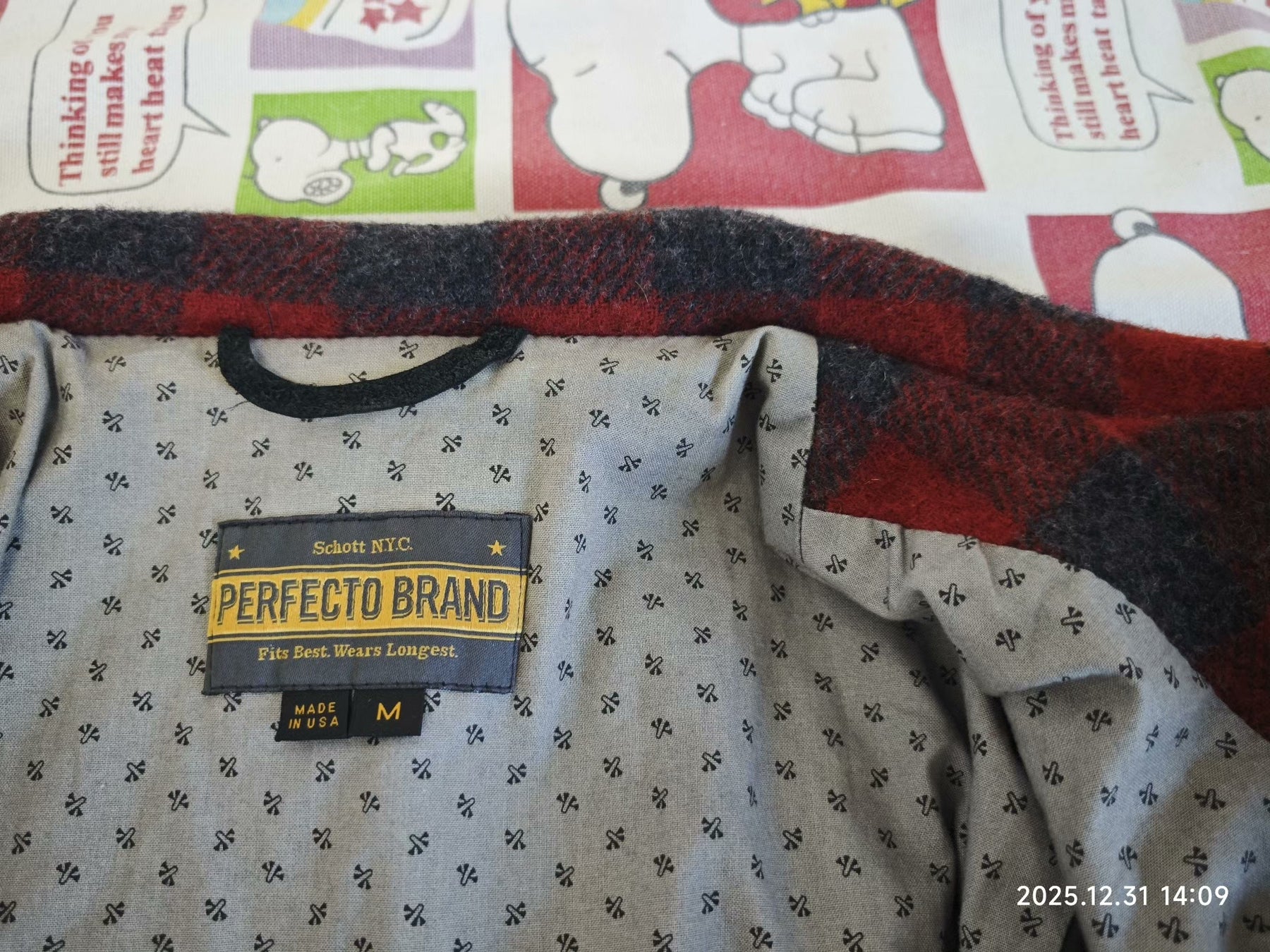 Schott P731 Limited Wool Leather Jacket