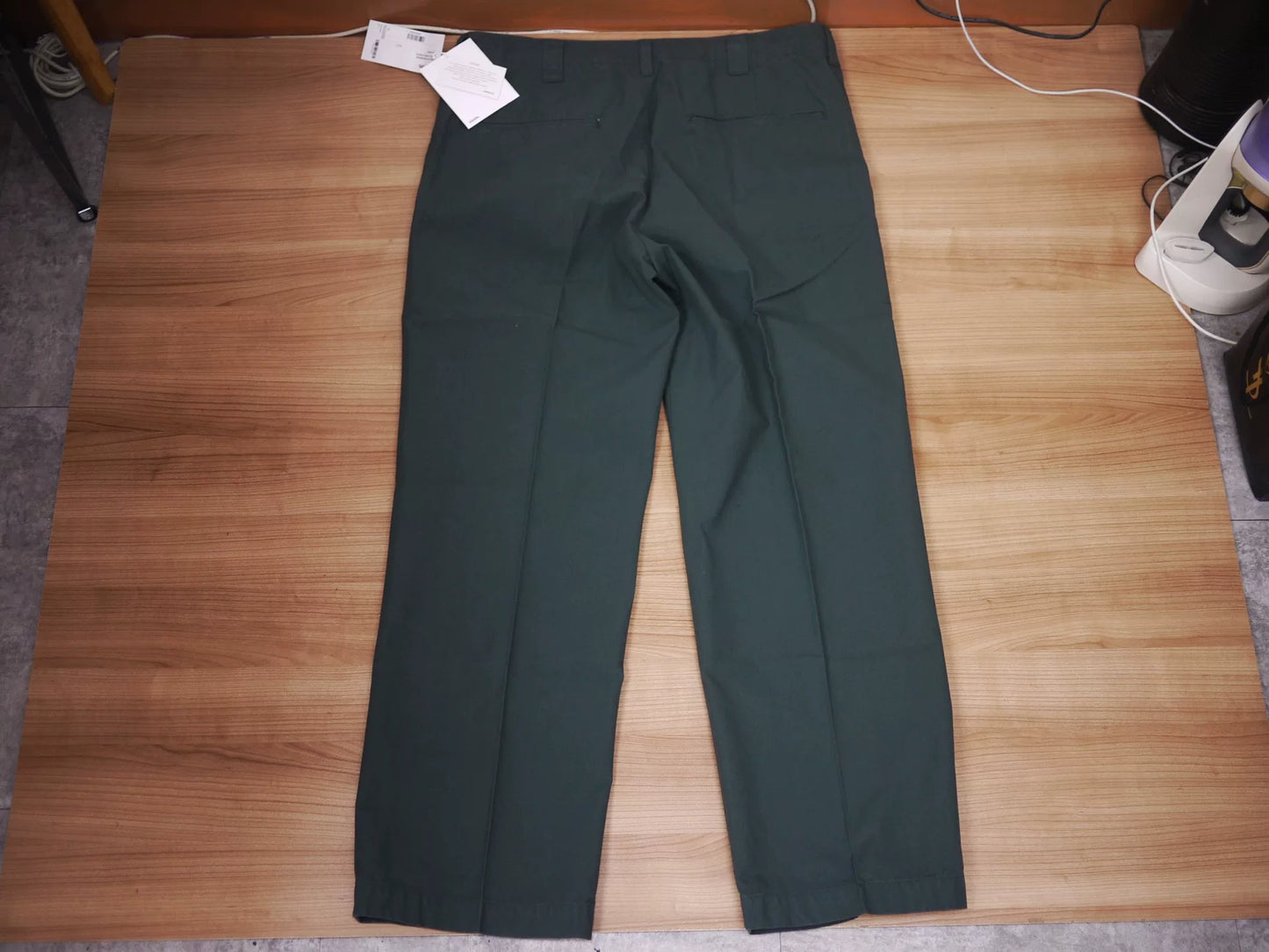 visvim field chino pants size 5 green
