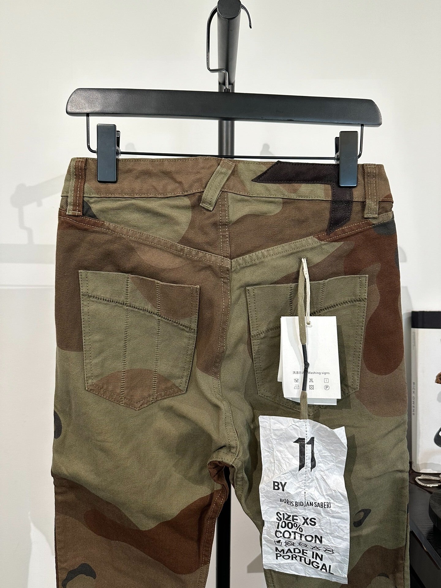 Boris Bidjan Saberi 11by BBS P1 Camo Canvas Pants