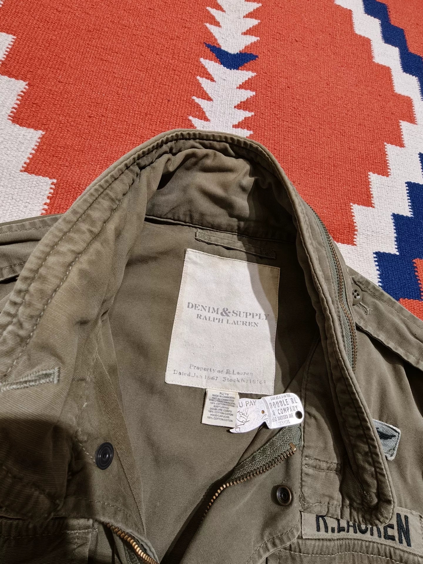Ralph Lauren Distressed M65 Jacket