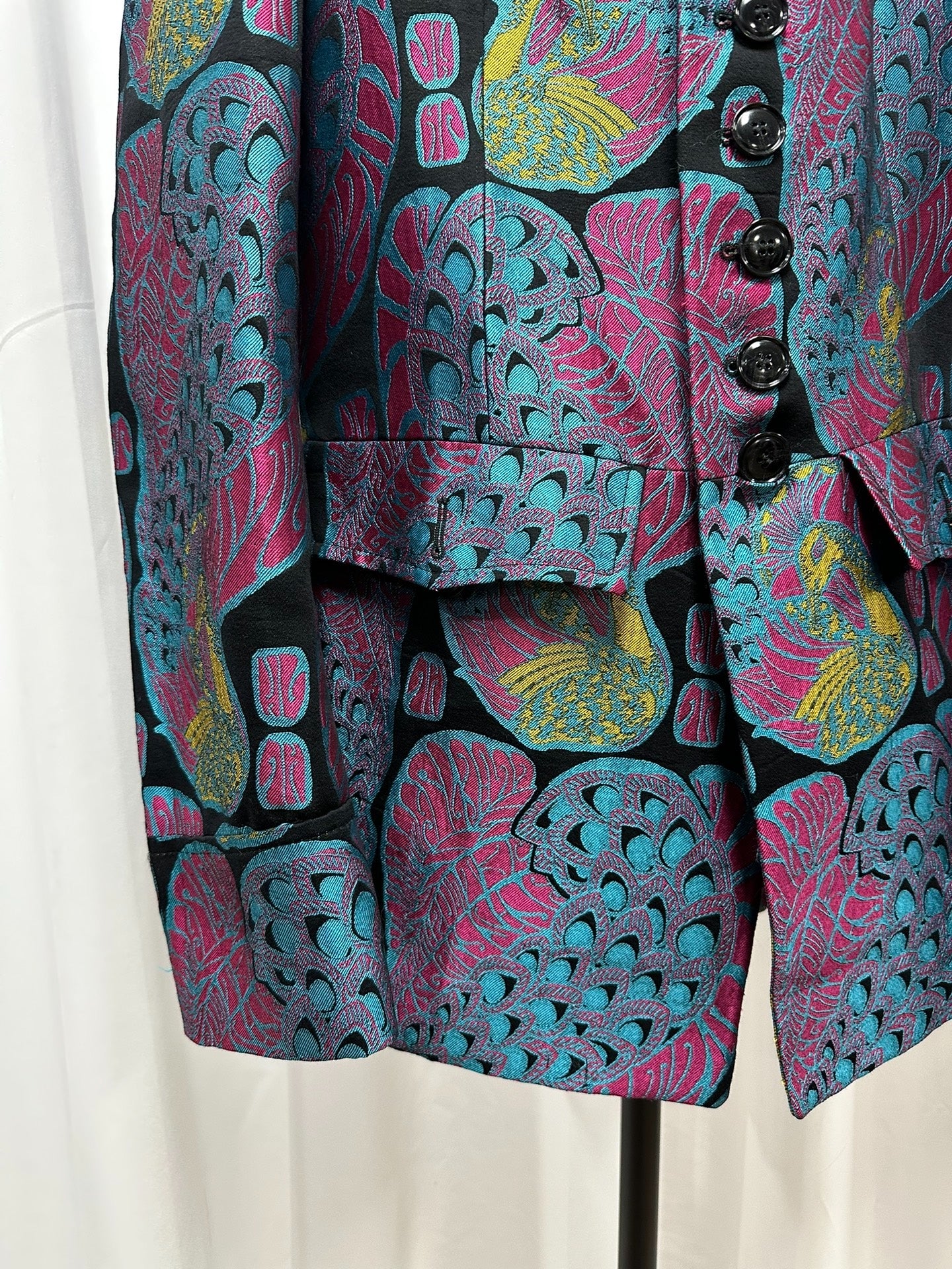 Dries Van Noten 16AW Psychedelic Medal Blazer