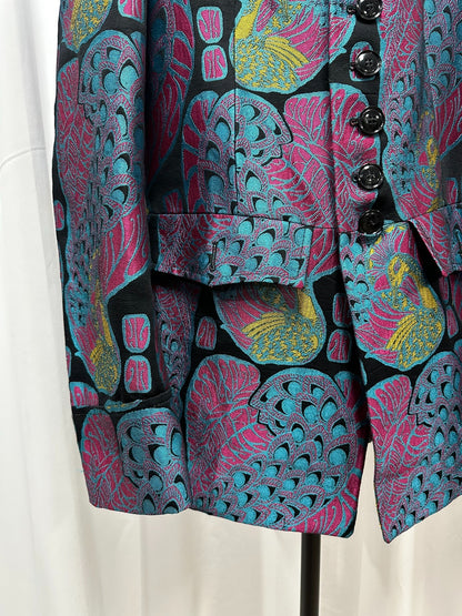 Dries Van Noten 16AW Psychedelic Medal Blazer