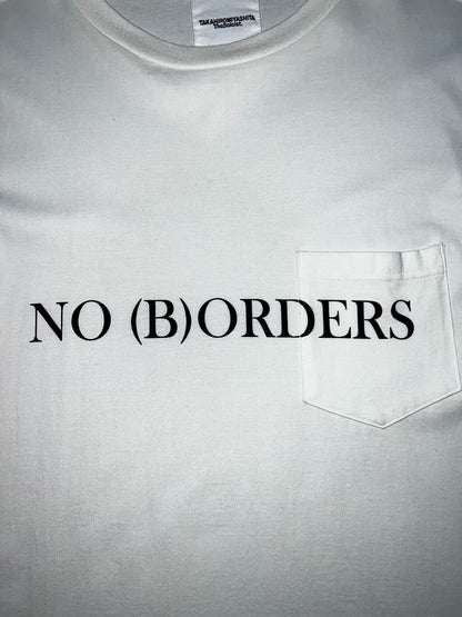 no borders collaboration graphic tee