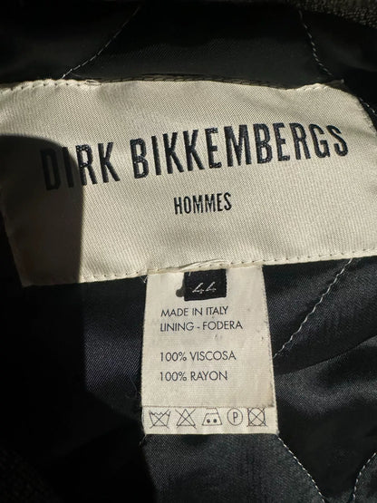 Dirk Bikkembergs Long Quilted Suit Jacket