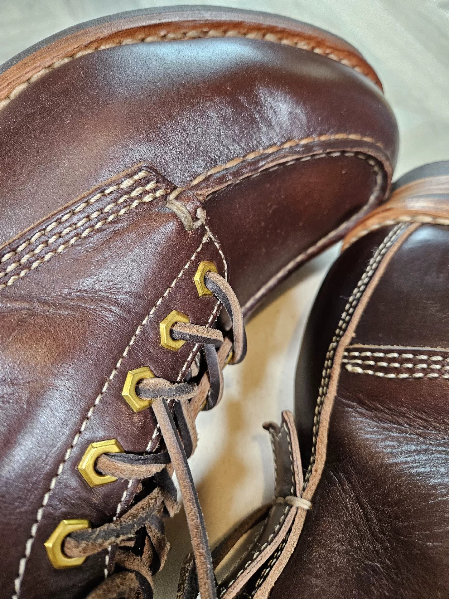 visvim 22SS cradle moc-folk leather boots