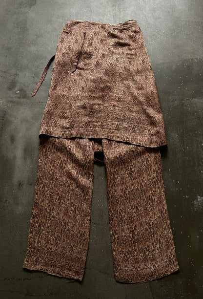 Number(N)ine Silk Long Pants