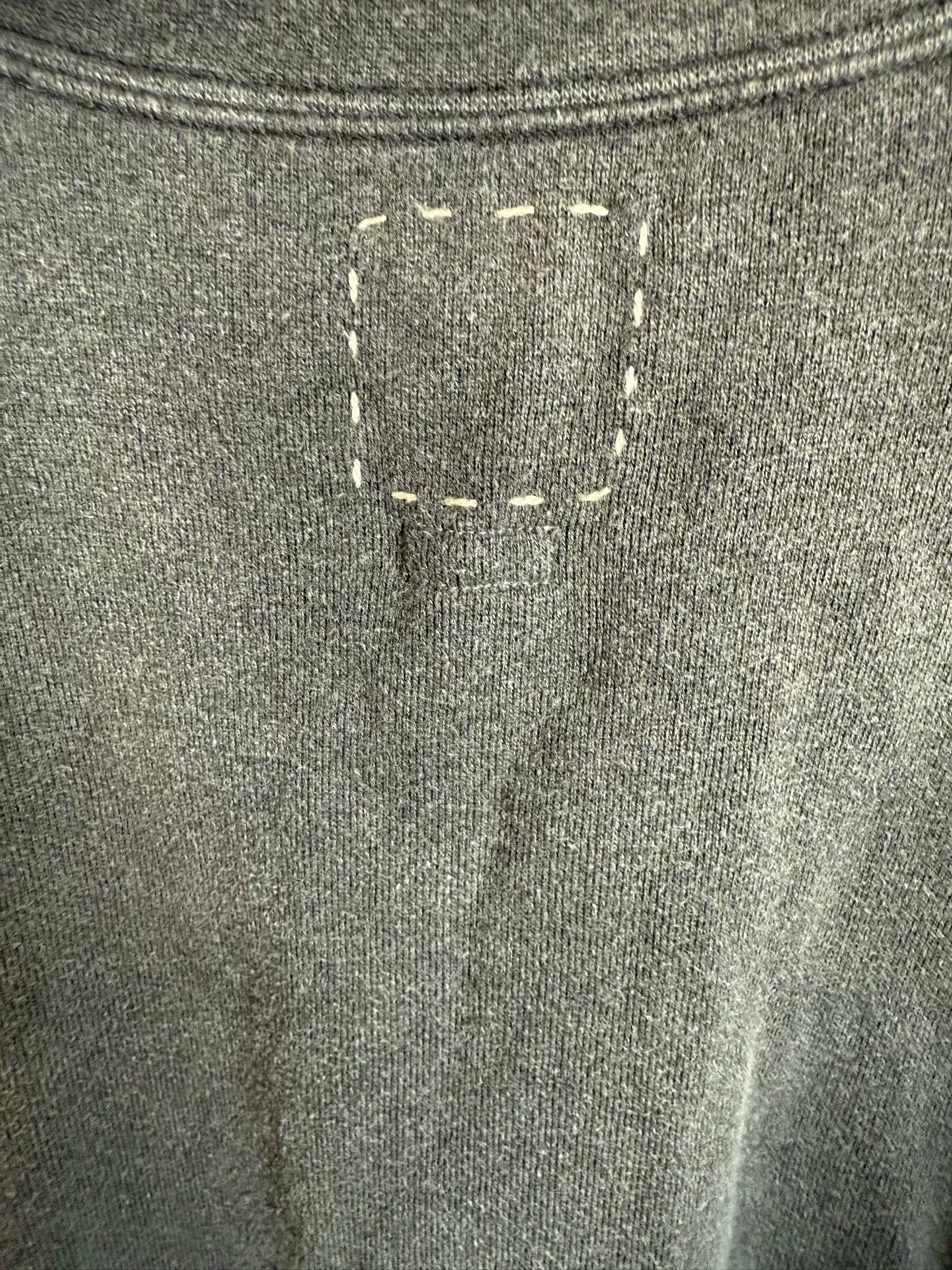 Visvim Distressed Gray Crewneck Sweatshirt