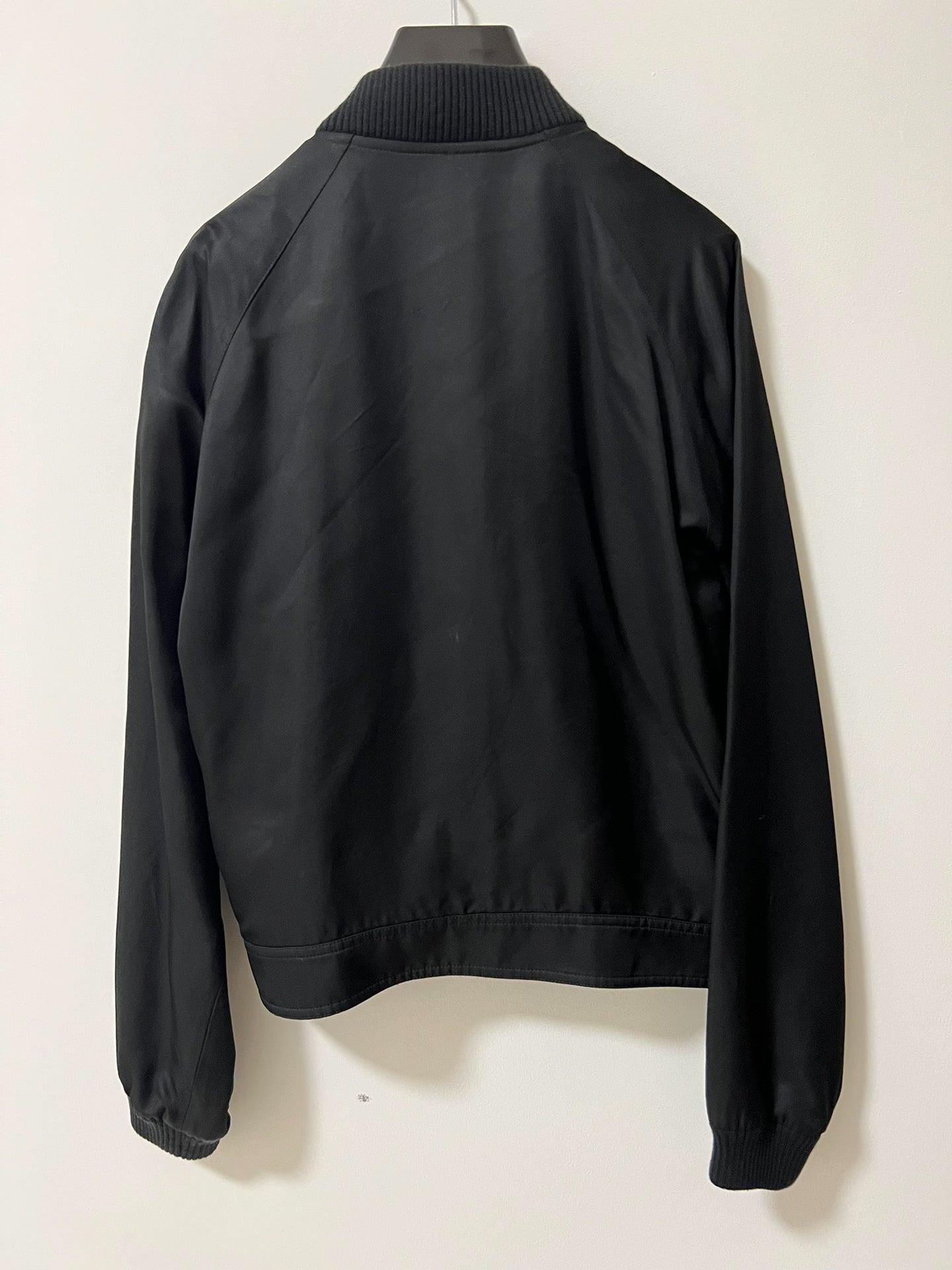 Saint Laurent Paris Black Bomber Jacket