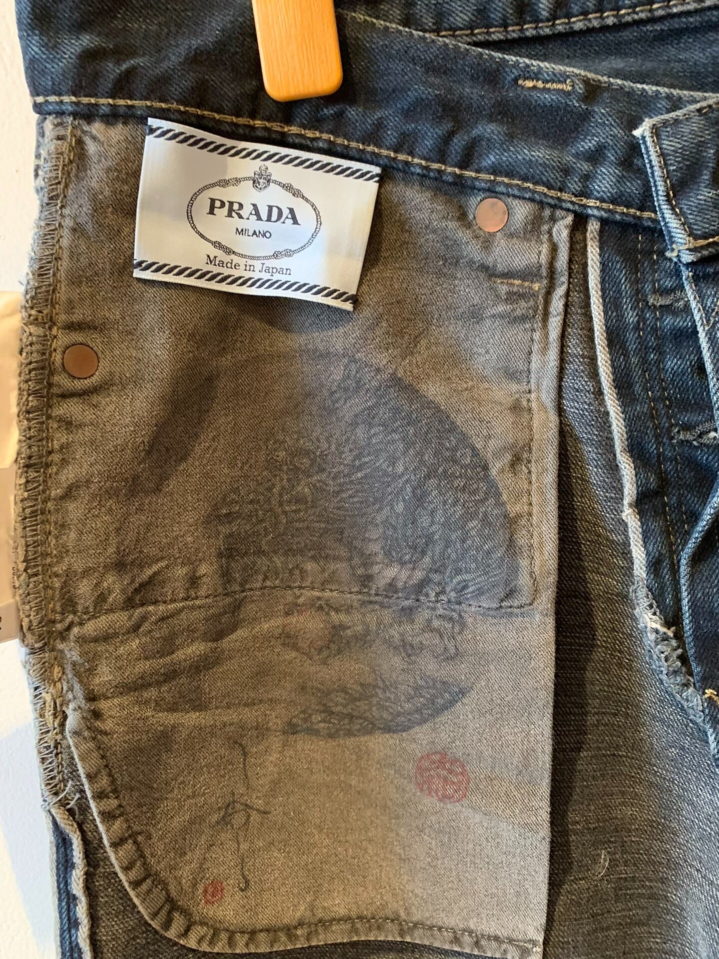 Limited Edition PRADA Denim Jeans