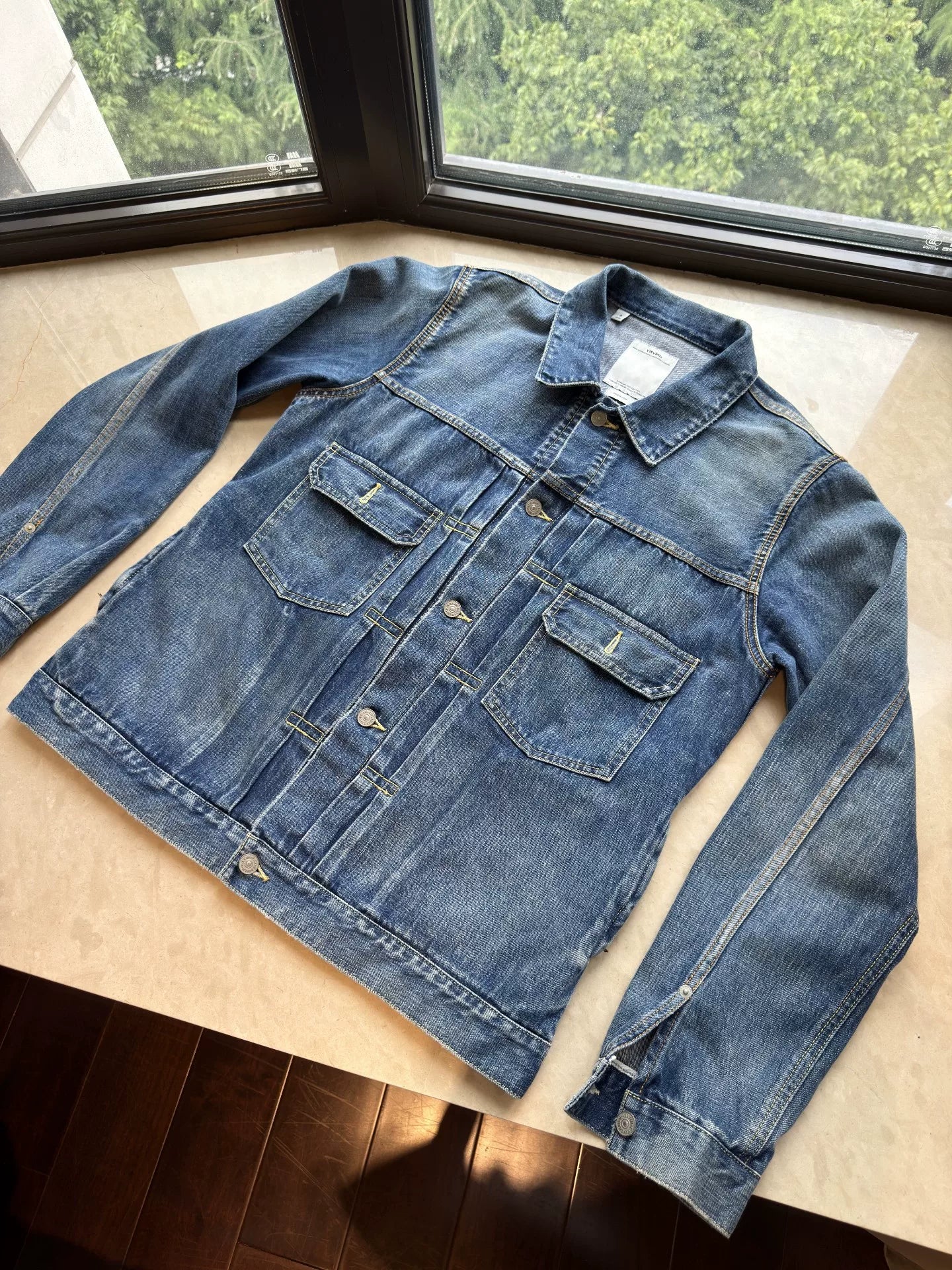 Visvim DMGD-1001 Washed Denim Jacket