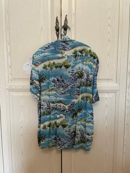 Saint Laurent Floral Short Sleeve Shirt