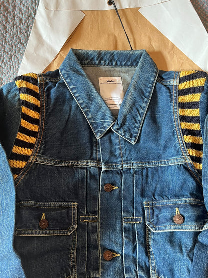 VISVIM 101 JKT JUMBO DMGD 18SS