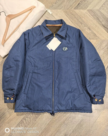 visvim jacquard blanket reversible coach jacket