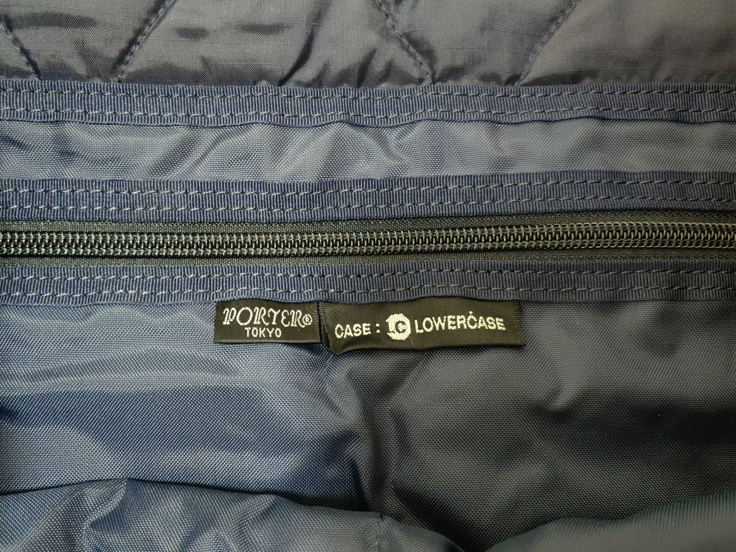 porter lowercase collaboration tote bag