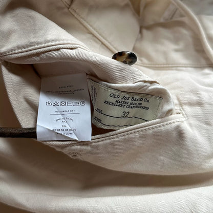 OLD JOE Cotton Linen Beige Pants