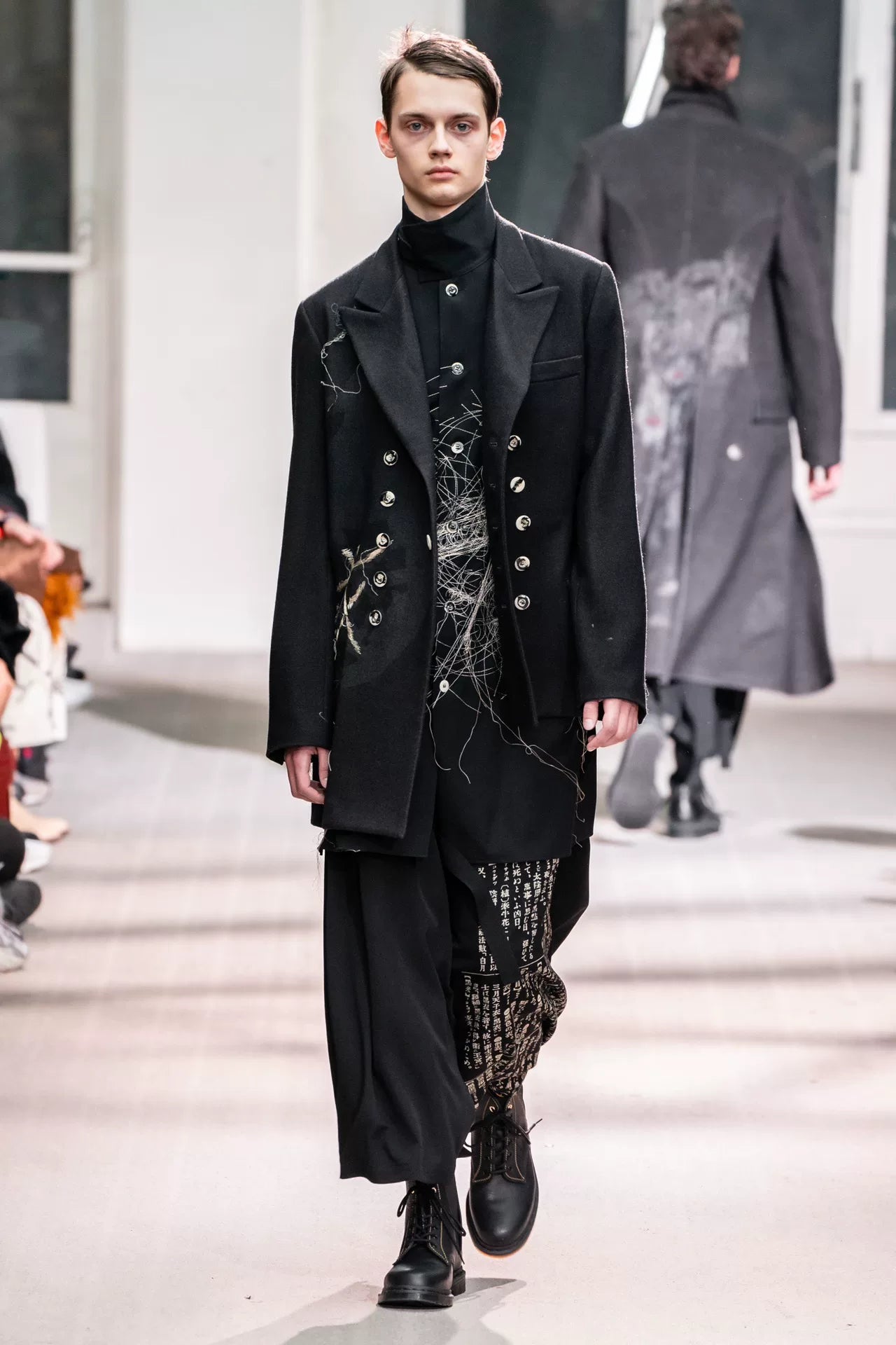 Yohji Yamamoto A/W 2019 Sash Culottes