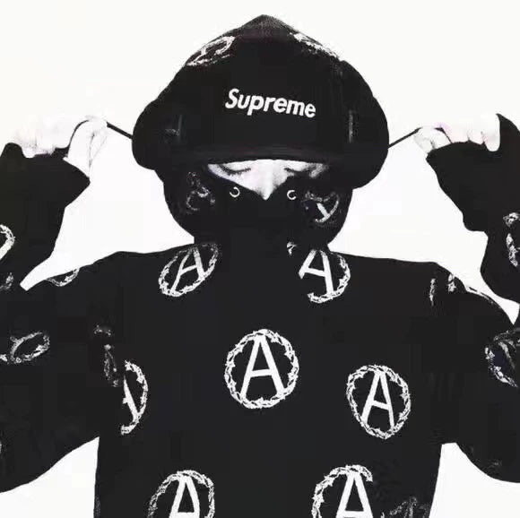 supreme x undercover anarchy hoodie medium