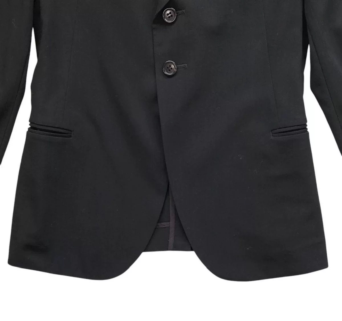 Y's Yoji Yamamoto Black Jacket Size S