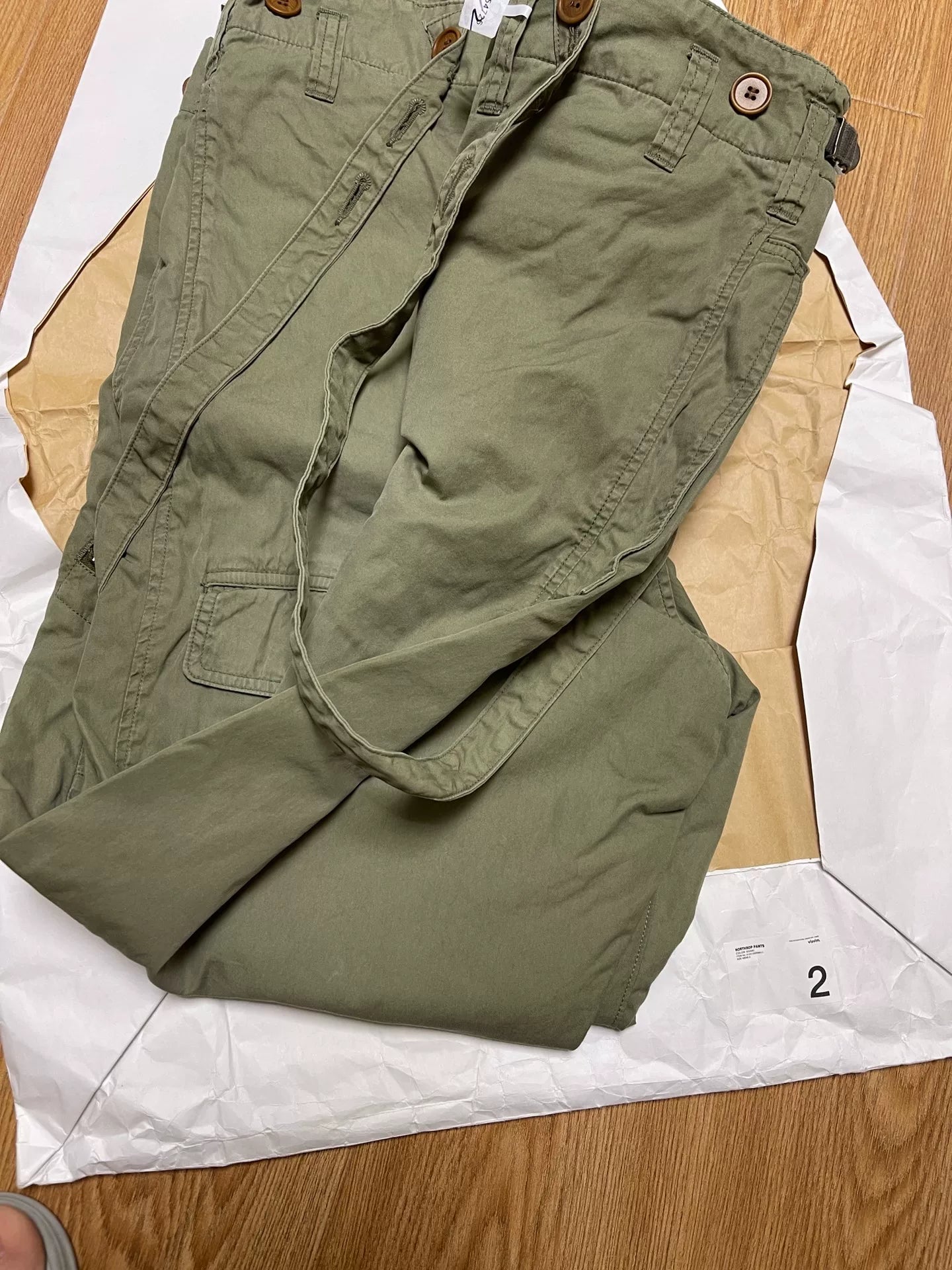Visvim 23AW Northrop Cargo Overalls