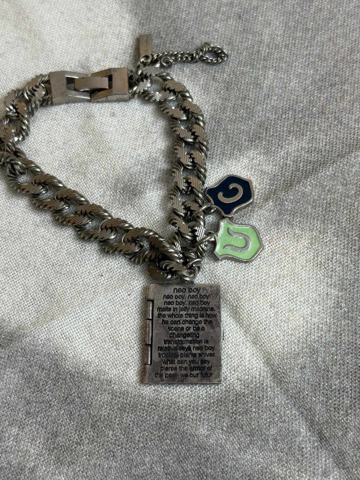 UNDERCOVER Neoboy Poetry Bracelet