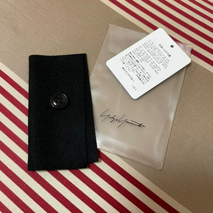 Yohji Yamamoto Belted Hooded Cashmere Coat