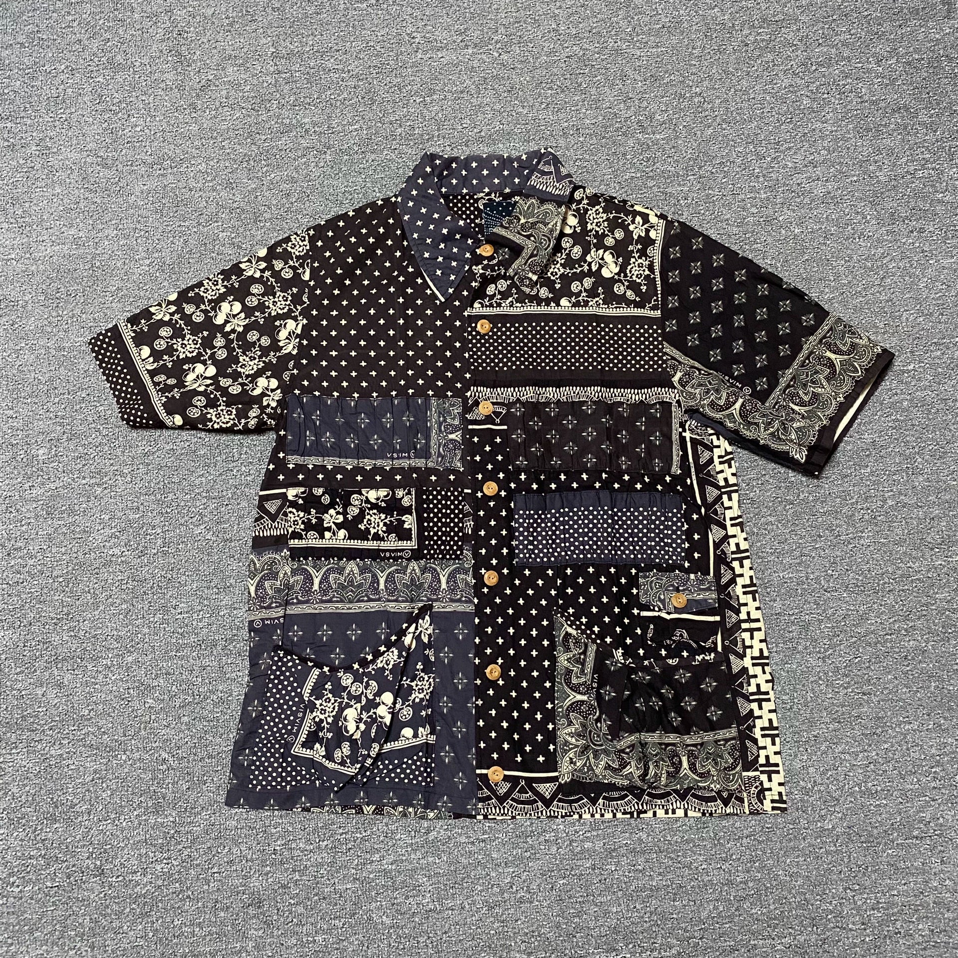 VISVIM 20SS ICT Patchwork Shirt