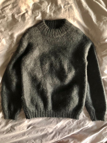 Old Joe Mohair Crew Neck Sweater