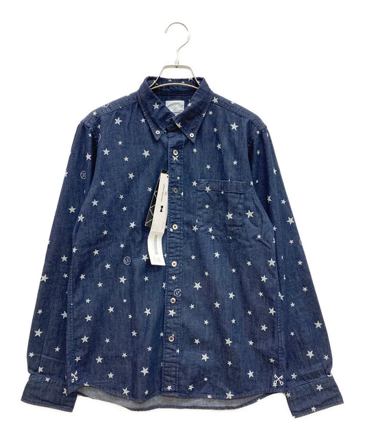 ue x fragment lightning shirt in blue