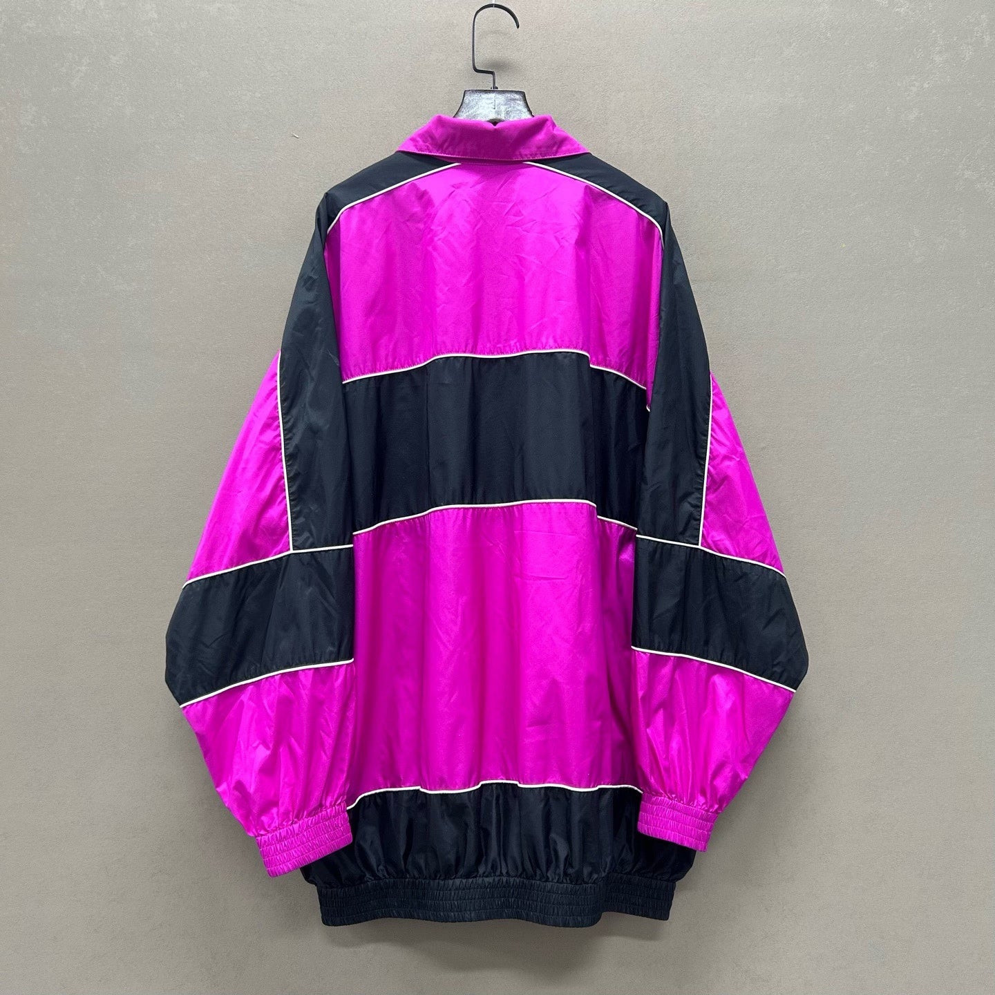 Balenciaga Color-Blocked Windbreaker Jacket