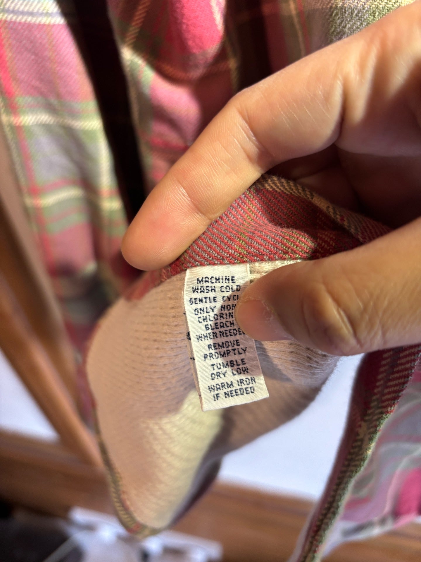 90s Ralph Lauren Double-Layer Plaid Shirt
