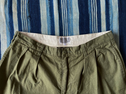 cavempt split color chino shorts