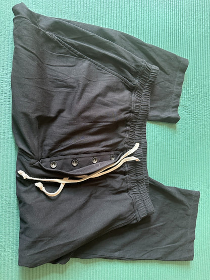 Rick Owens Drop-Crotch Cropped Pants