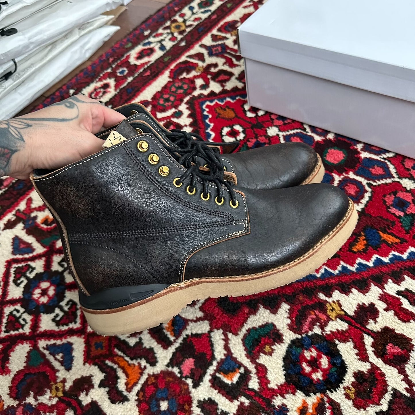Visvim 22AW Virgil Boots Folk Style