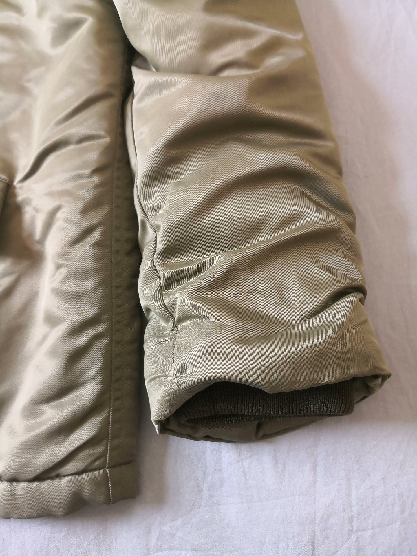 Saint Laurent SLP MA1 Olive Padded Jacket
