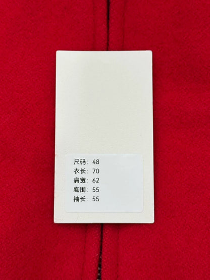 gucci wool baseball jacket with cat design