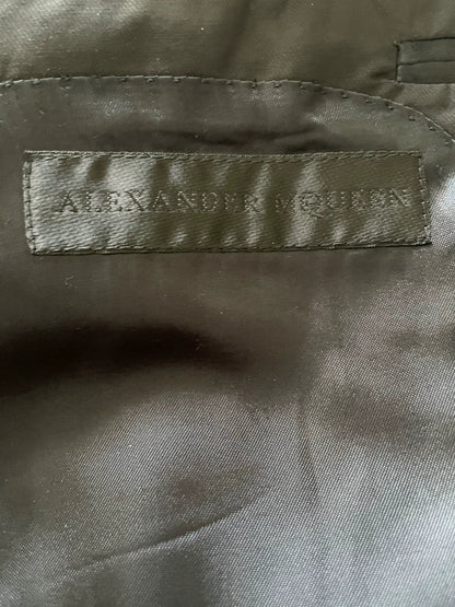 Alexander McQueen F/W08 Tailored Black Suit