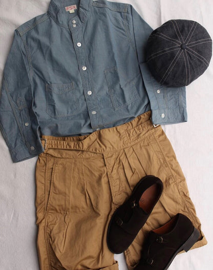 gurkha style khaki shorts