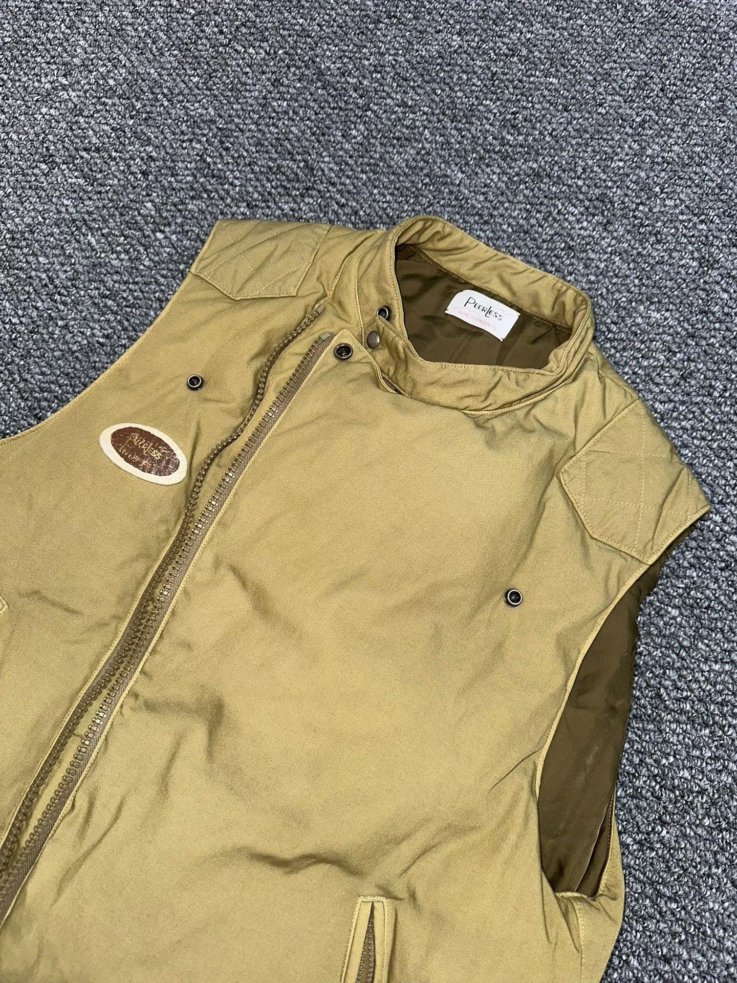 visvim strabler down vest