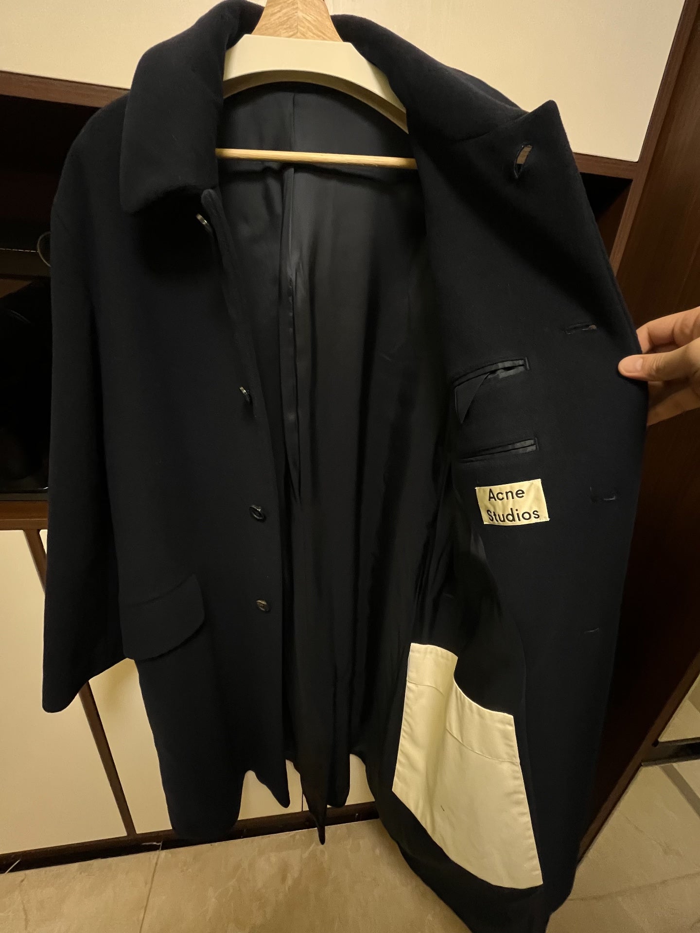 Acne Studios 17FW Wool Coat Kenijima