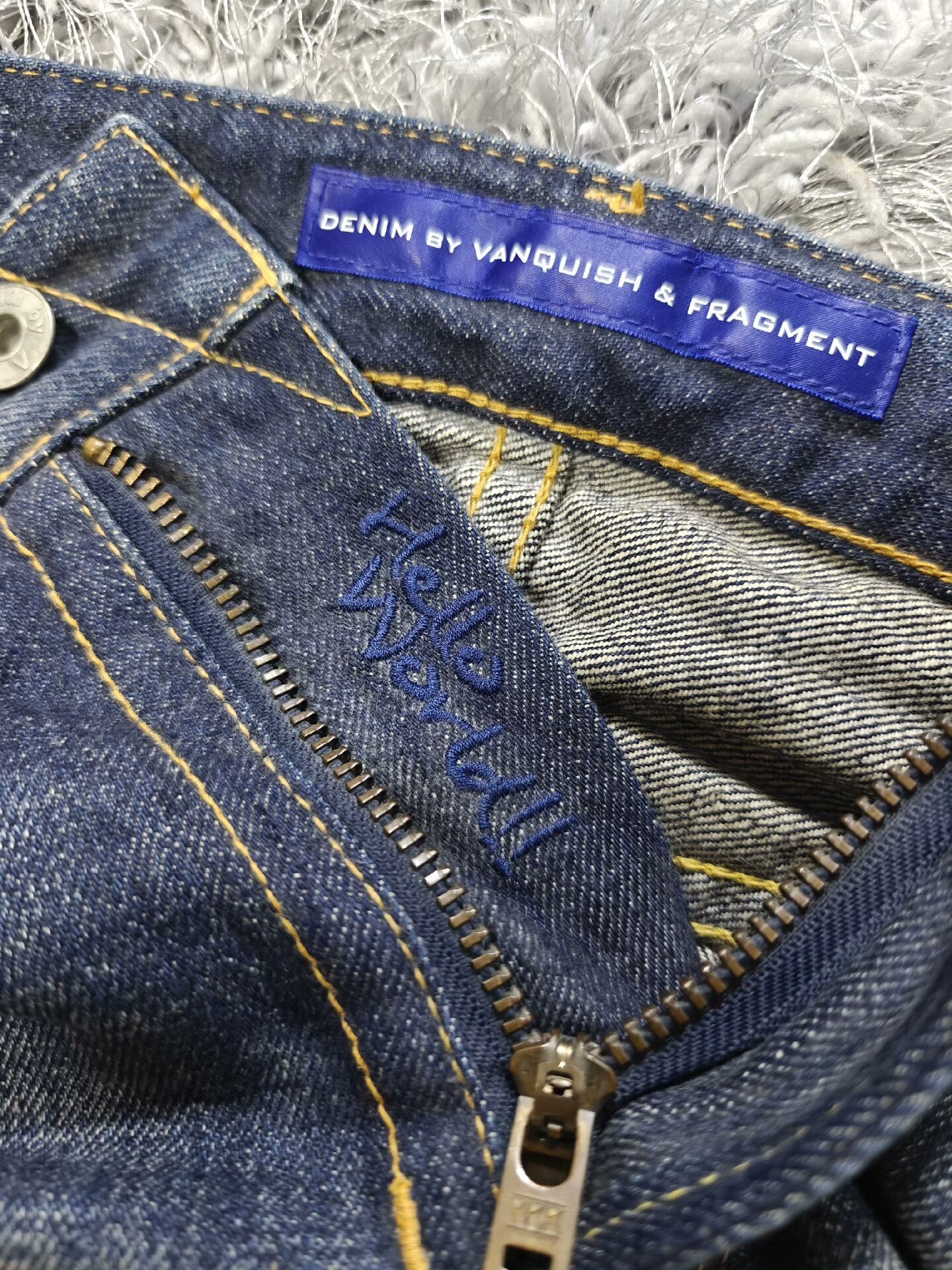 CLOT x Vanquish x Fragment RGB Denim Jeans
