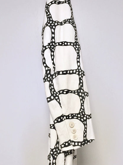 Comme des Garcons CDG Distressed Print Tuxedo