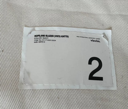 visvim hopiland blazer vintage knotted yarn