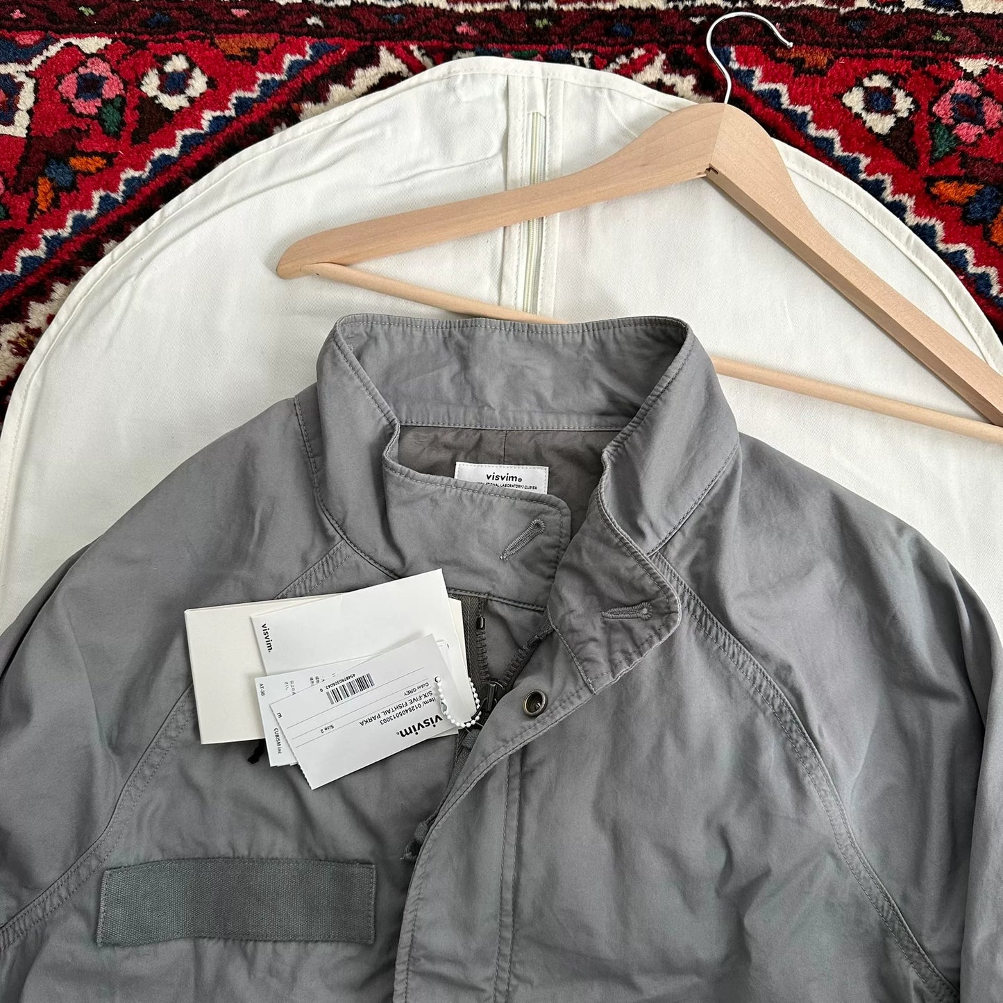 visvim six-five fishtail parka coat