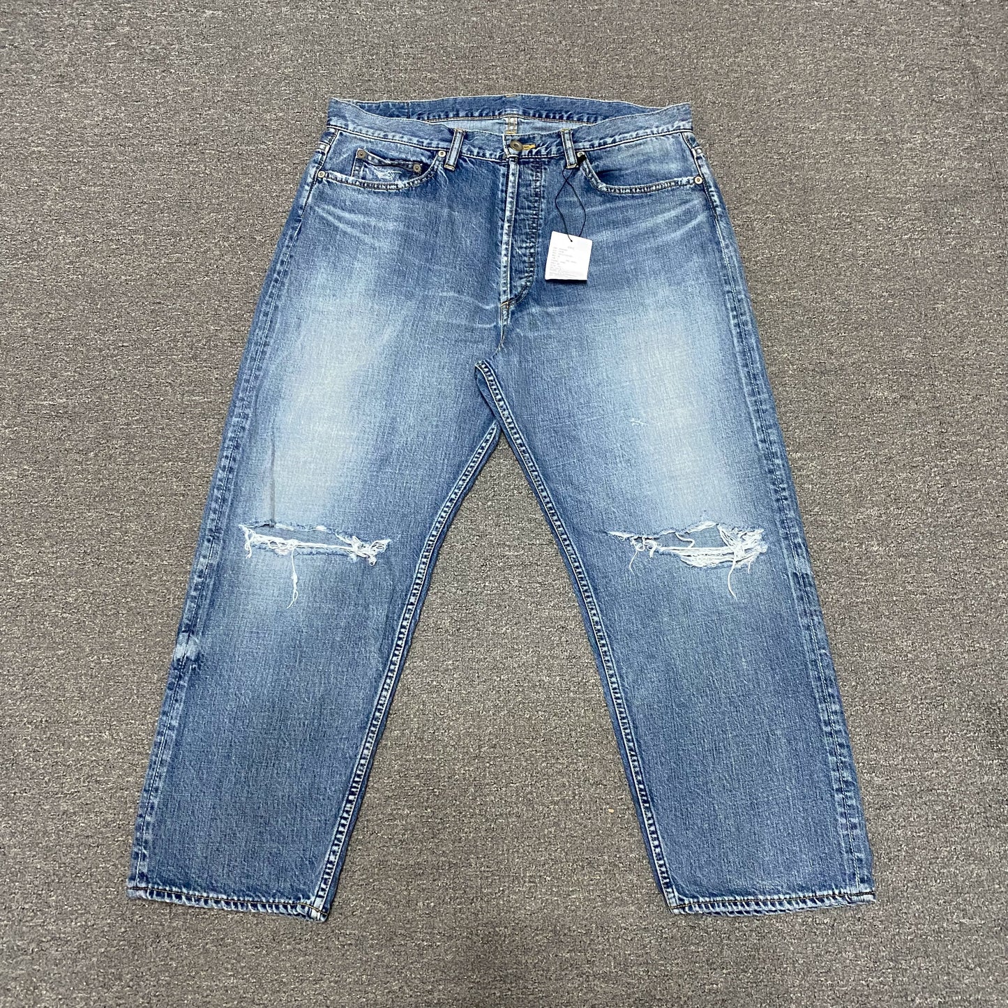 MADNESS 22SS Japan Double Knife-Cut Jeans